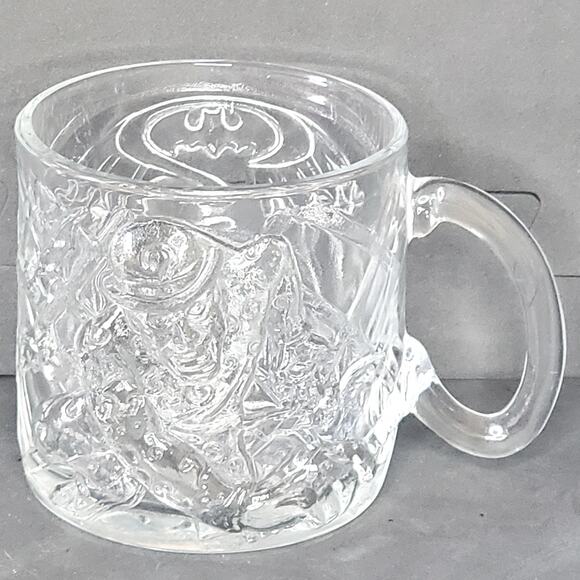 Batman Forever The Riddler Mug Mcdonalds 1995 Made in France Vtg - Picture 1 of 8